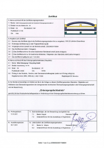 WILM GmbH Zertifikat 0342 - 2022, © WILM GmbH